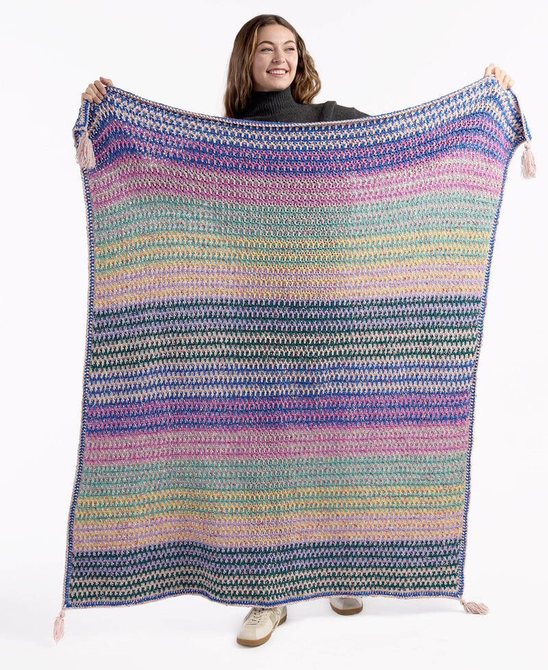 Cozy crochet blanket